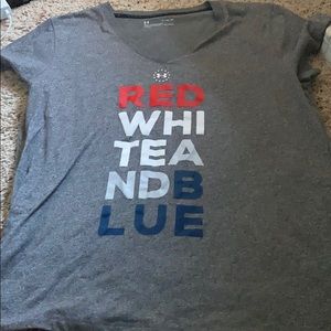 Patriotic Under Armour shirt